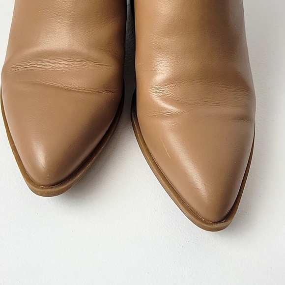 CALL IT SPRING WOMEN'S TAN SLIP ON ANKLE BOOTS - Picture 3 of 7